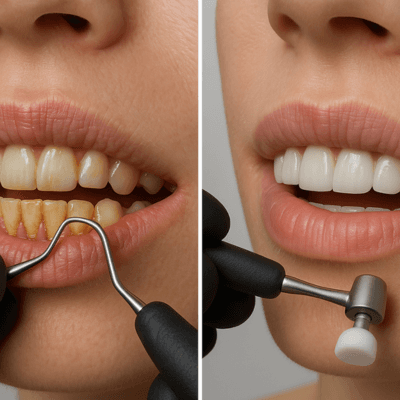 Periodontia (Raspagem e Alisamento)